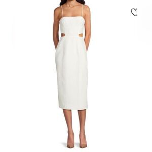 ALC dalton midi cutout sheath dress - EUC 4